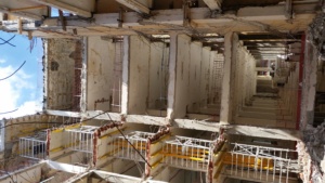 Un chantier sur la commune de Bordeaux pour la société Extravator BTP. Curage et démolition au programme.